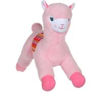 Gipsy Toys - Lamadoo allongé rose - 42 cm