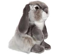 Gipsy Toys - Lapin Bélier - Peluche - 18 cm - Gris