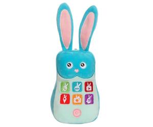 GIPSY Toys - Lapiphone Sonore 12 Cm - Vert - Téléphone en Peluche sonore - Peluche pour Enfant - Existe en 4 Coloris - 071588