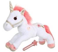 Peluche - Gipsy Toys - Licorne Lica Bella Magique - Peluche Animée Toute Douce Avec Baguette Magique