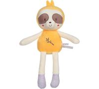 Gipsy Toys - Paresseux - Pantin - Gamme « Bamboo » - 24 CM S/Carte - Jaune Marron- 1ER Age