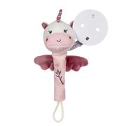 Accroche Tétine Licorne - 13 Cm Rose TU
