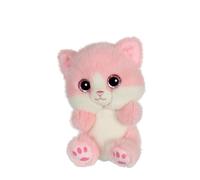 Gipsy Toys - Peluche Chat « CUTYDOOS » - 13 CM - Rose Poudre