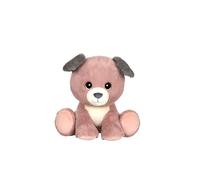 Gipsy Toys - Peluche Chien Puppy Eyes Pets Nature - 22 CM - Rose Poudre ET Gris