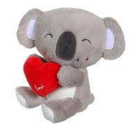 Gipsy Toys - Peluche CUTY Love - Koala Gris ET Blanc - 14 CM - Cadeau Parfait pour LA Saint Valentin OU LA FÊTE des Meres