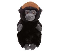 Gipsy Toys - Peluche DEFIS Nature Protect Gorille - 15 CM - Noir ET Marron