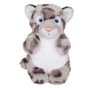 Gipsy Toys - Peluche DEFIS Nature Protect PANTHERE des NEIGES - 15 CM - Gris PÂLE ET Blanc