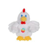 Peluche - les amis de pâques sonores - poule blanche - 13 cm beige TU
