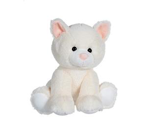 Gipsy Toys - Peluche Les Amis Floppy - Chat - 30 CM - Beige Blanc ET Rose