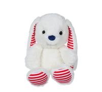 GIPSY Toys - Peluche Les Marinières 24 cm Lapin crème Rayures Rouges - Peluche pour Enfant - - Blanc, Rayures rouges071601
