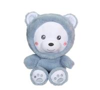 Gipsy – Peluche Ours Hoody Pets – 24 cm – Bleu Jeans