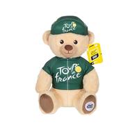 Peluche - peluche officielle ours tour de france - maillot et casquette sprinteur vert - 24 cm blanc TU