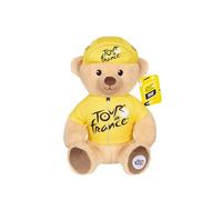 Peluche - peluche officielle ours tour de france - maillot et casquette vainqueur étape jaune - 24 cm jaune TU