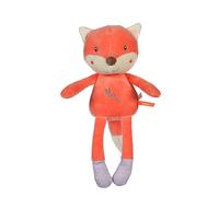 GIPSY TOYS - PELUCHE PANTIN RENARD - GAMME BAMBOO - LONGUES JAMBES - 1ER ÂGE - IDEE CADEAU NAISSANCE BEBE - FILLE ET GARCON - 13 CM - ORANGE ET BEIGE