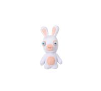 Peluche Lapins Crétins Bean - GIPSY TOYS - Bouche Fermée, 18 cm