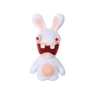 Gipsy Toys - Peluche The Lapins crétins - 18 cm Bouche Ouverte, Blanc