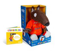 Gipsy Toys - P'tit Loup - Peluche Conteuse Musicale - 26 cm - 10M+ | 20 Histoires et 20 Comptines Intégrées - Sans Écran ni Ondes - Boîte Cadeau - Boite à Histoires Pour Enfant Dès 10 Mois