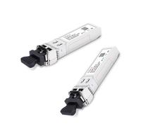 GIQITCK 10GBASE-SR SFP+ LC Transceiver 850nm 300M avec DDM 2 Pièces | 10G SFP+ Multimode Module pour Cisco SFP-10G-SR, Ubiquiti UF-MM-10G, Netgear, Mikrotik, D-Link, Supermicro, Linksys