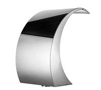 GIQKDZNUO Fontaine en Acier Inoxydable, Cascade de Bain extérieure de Jardin, Fontaine de Piscine, arroseur d'eau Amusant, décoration décorative de Piscine