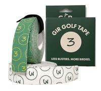 GIR Golf Tape - Bande de golf athlétique pour la protection contre les ampoules et les points chauds sur les mains et les doigts, flexible extensible dans les 4 sens, imperméable, bande de doigt de