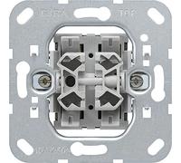 Gira 013900 Module d'interrupteur/bouton-poussoir à bascule 10A 250V, Argent