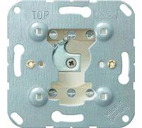 Gira 014400 Module d'interrupteur à Clé 2 Pôles 10A 250V pour Tous Demi-Cylindres profilés Din, Argent