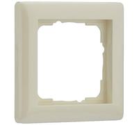 Gira 021101 Standard 55 Cadre de Finition Simple, Blanc Crème