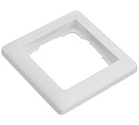 Gira 021104 Standard 55 Cadre de Finition Simple, Blanc Satiné