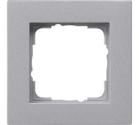 GIRA 0211255 Cadre de finition 1f plat Gira E2 F Alu (211255)