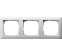 GIRA 021303 Cadre De Couverture 3 Voies Blanc Brillant Incassable Standard 55