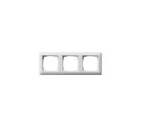 Gira Cadre de finition 021304 Standard 55" Triple Blanc satiné
