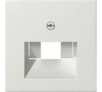 Gira 027603 Couvercle TAE+Stéréo+USB, Système 55, Blanc Pur