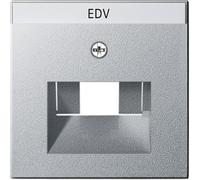 GIRA 028426 Plaque murale/couvercle d'interrupteur aluminium (028426)