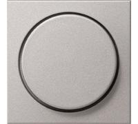 GIRA 065026 Couvercle pour variateur Rotatif 55 Aluminium