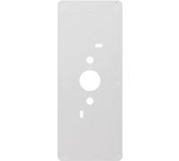 Gira 125600 Switch plate/sortie de Coque - commutateur Assiettes et couvertures de prise de courant (Blanc, universel, conventionnel) blanc G