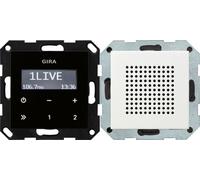 GIRA 228003 - Uhr - Digital - FM - 87.5 - 107.9 MHz - 4 W - 8 Ohm