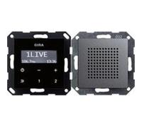 Gira 228028 unterputz-radio rds system 55 anthrazit G