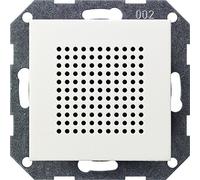 Gira 228203 Haut-parleur complémentaire pour radio RDS ST55 Blanc brillant