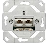 GIRA 245200 Prise 2 x RJ-45 Métallique (245200)