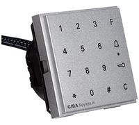 Gira Clavier à code Keyless In TX_44 260565 à encastrer Aluminium