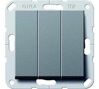 Gira 283228 Triple Interrupteur à Bascule System 55 Anthracite