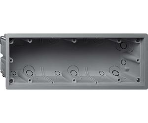 GIRA 289800 Appareil de 3 Boîte de Postes Gira E22