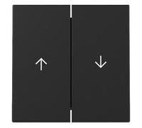 Gira 3294005 Interrupteur à bascule double Noir mat