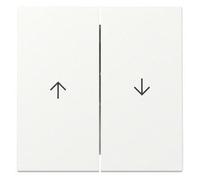 Gira 329427 Interrupteur à bascule double Blanc pur mat
