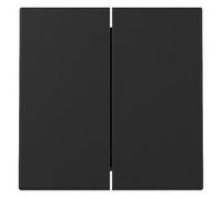 Gira 3295005 Interrupteur à bascule noir mat avec symbole 2 positions