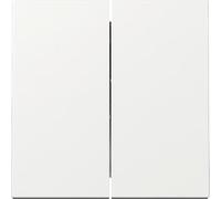 Gira 329503 Interrupteur à bascule double Blanc pur brillant