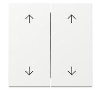 Gira 329703 Interrupteur à bascule double Blanc pur brillant