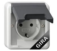 GIRA 444030 Prise avec clapet IP44