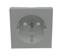 GIRA 492027 Cache pour prise System 55 Blanc pur