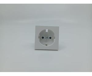 GIRA 492103 System 55 Cache prise Schuko Blanc pur